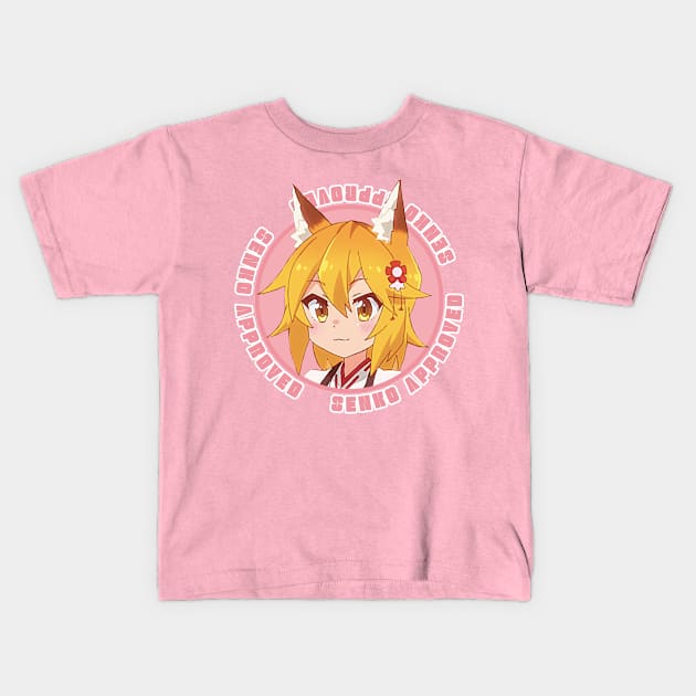 Senko-san Approved Kids T-Shirt by the-Bebop